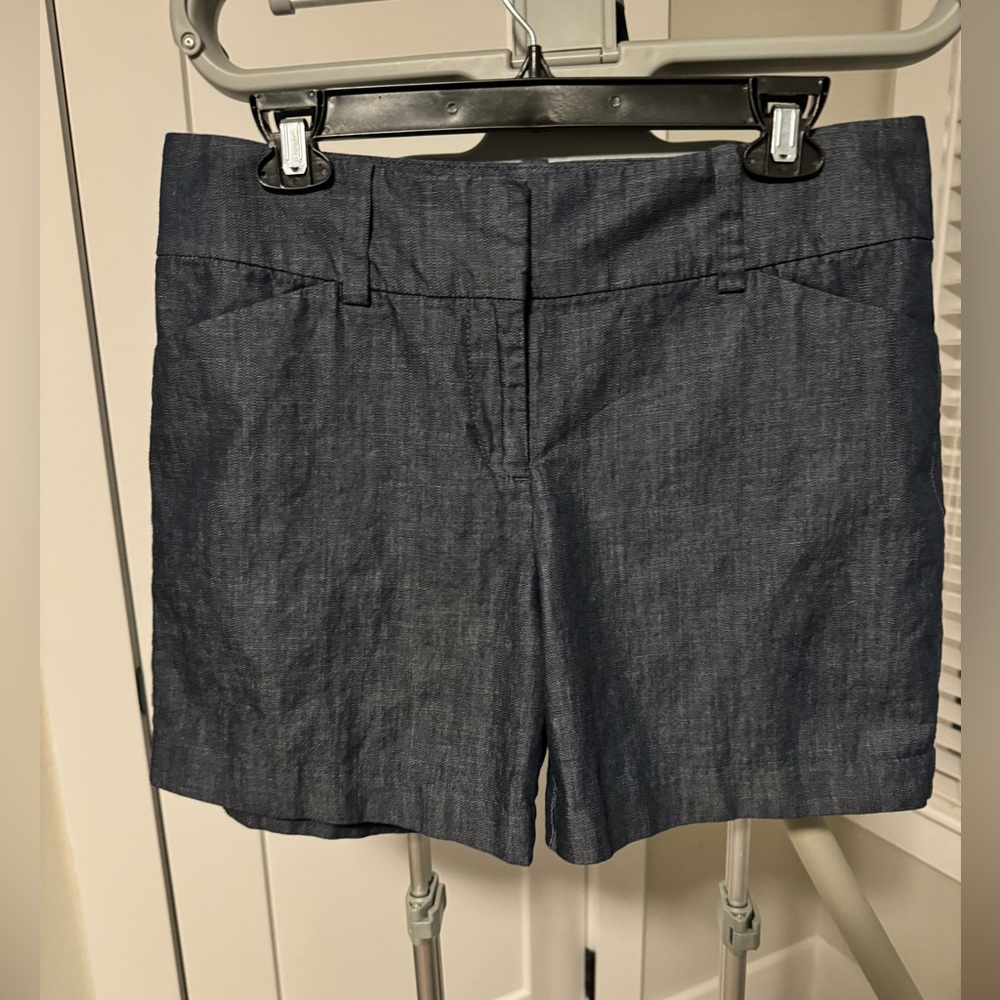 Denim look shorts by Ann Taylor